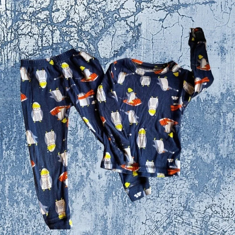 2pc set Carter's Just One You Penguin Sleepwear